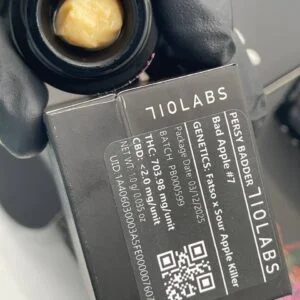 710 Labs Persy Live Rosin Cold Cure Badder 1G